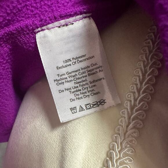 Eddie Bauer | Purple Half Zip Up Sweater | Purple | M - Picture 5 of 8